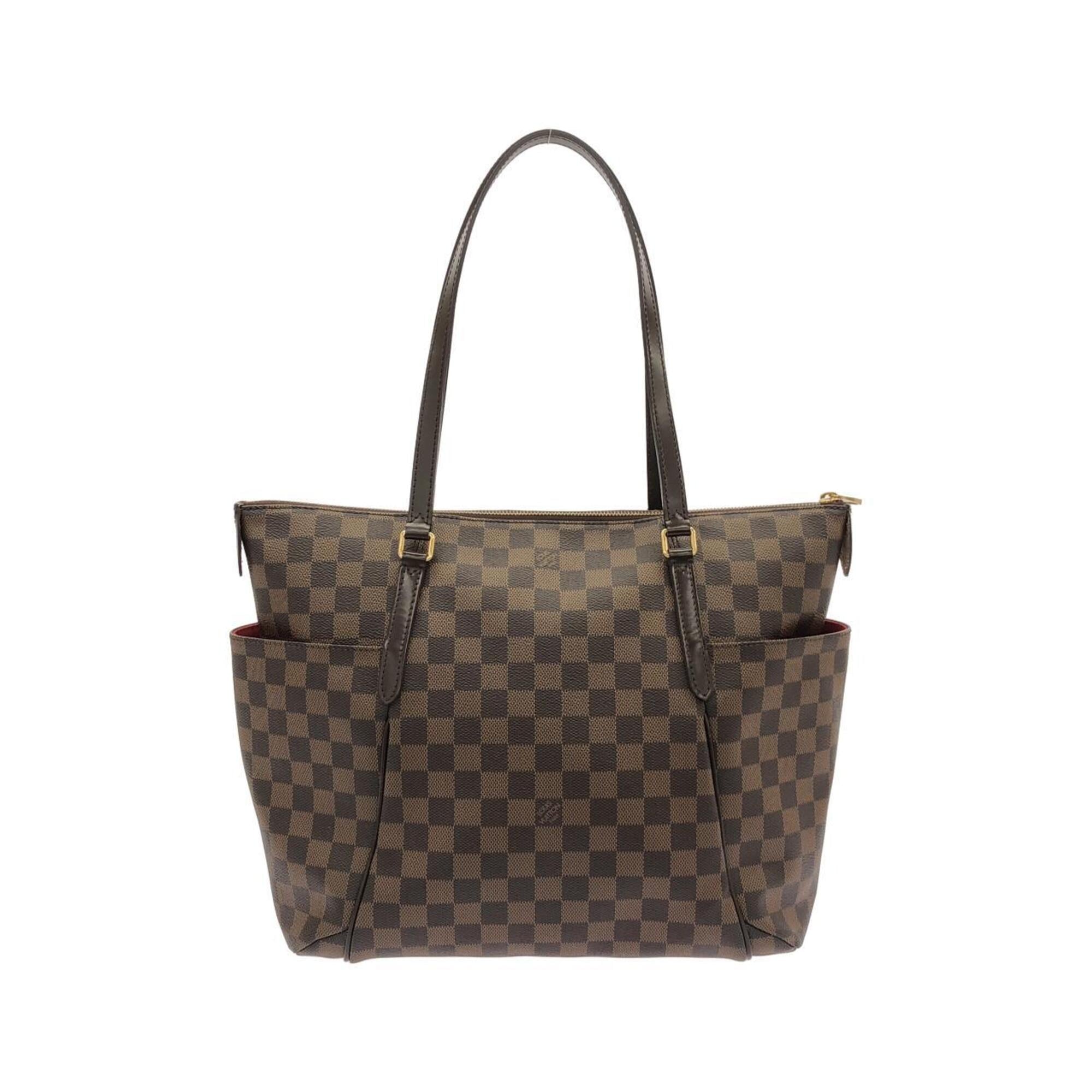 Louis Vuitton Gold Coated Canvas Handbag Pre-Owned