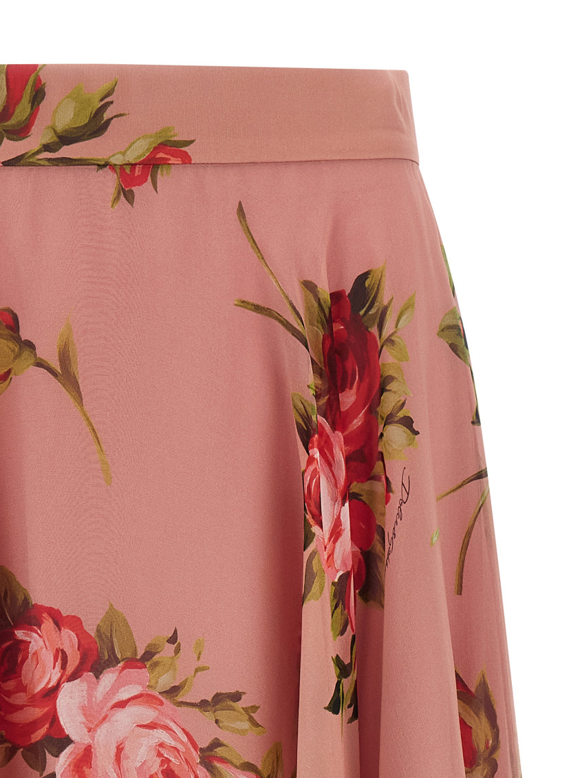 Bouquet Rose Skirt