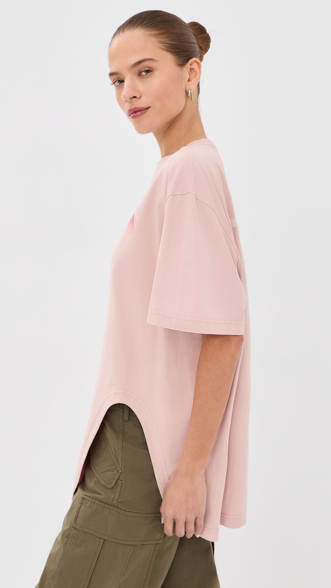 Oversized Logo T-Shirt Rose