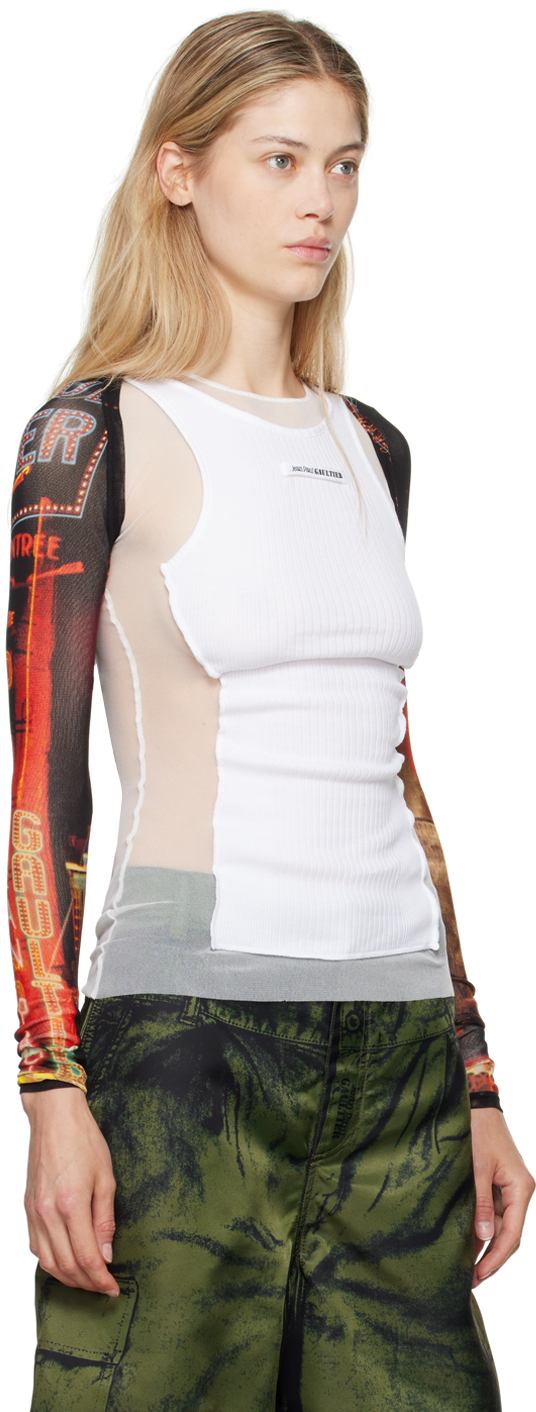 Jean Paul Gaultier ブラック&レッド The Pigalle スリーブ