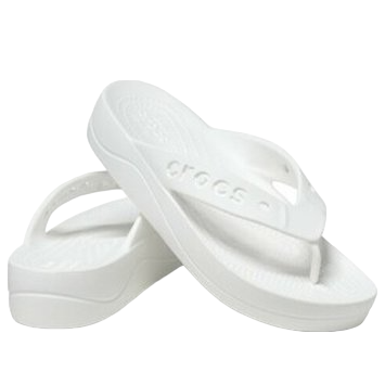 (WMNS) Baya Platform Flip-Flops 'White'