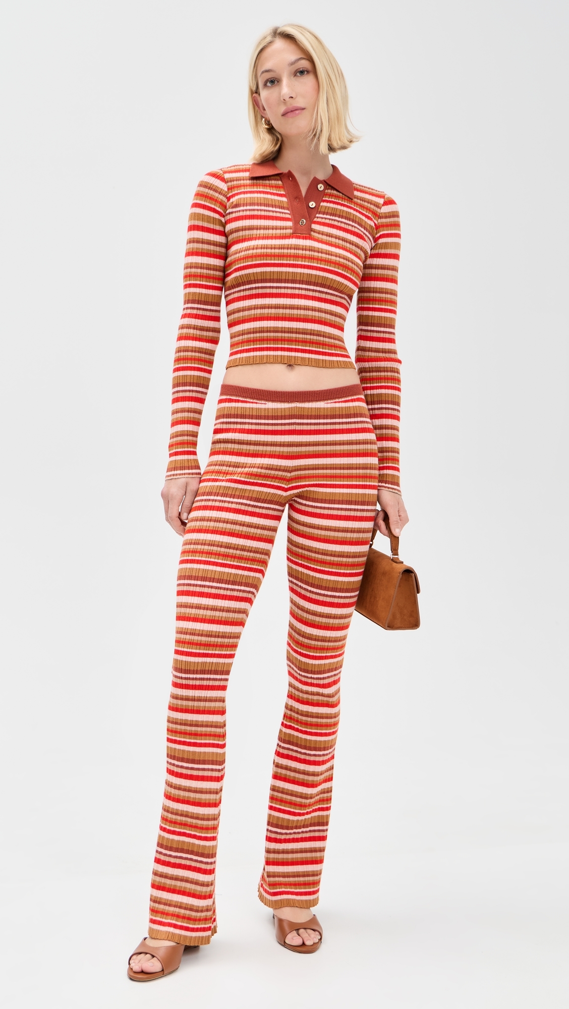 Jack Polo Shirt Bayadere Rib Stripes L