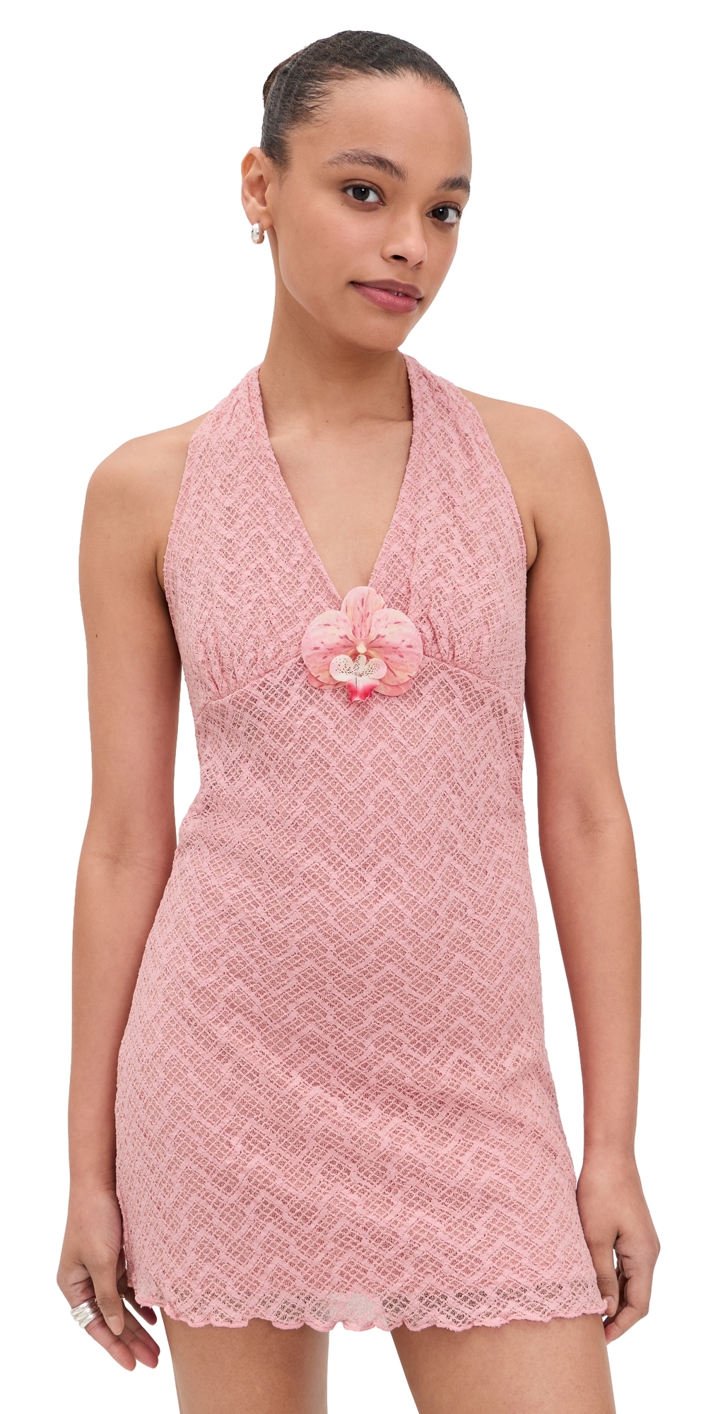 Pink Mini Dress Rose