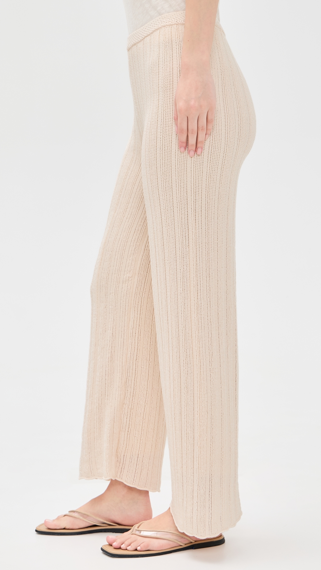 Starboard Crochet Pants Linen