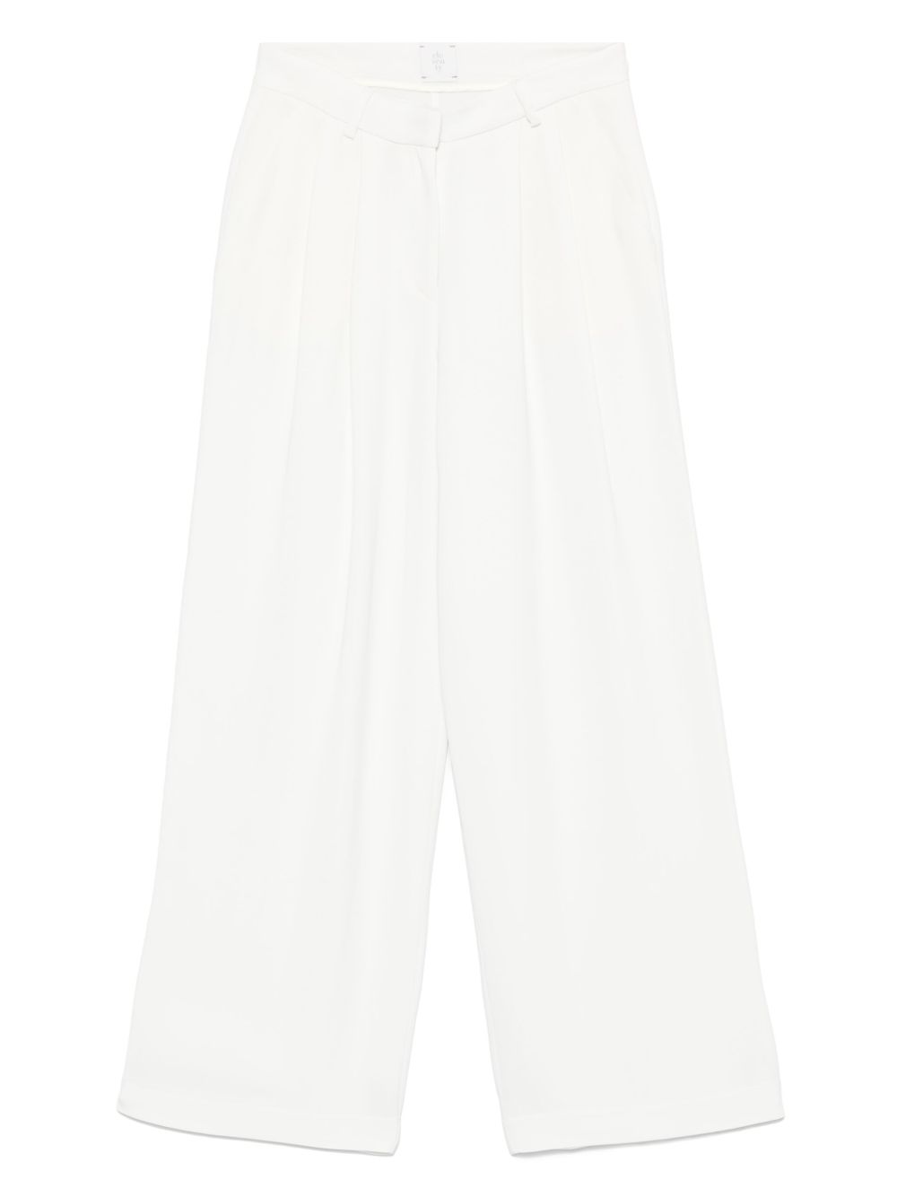 Eleventy Kids pleated trousers - White