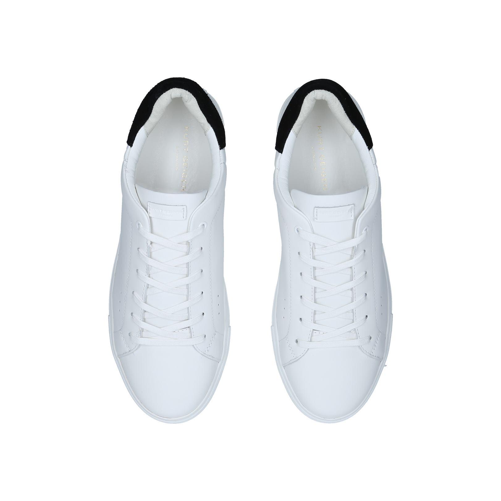 Kurt Geiger London Leather Laney Mens Sneakers - White