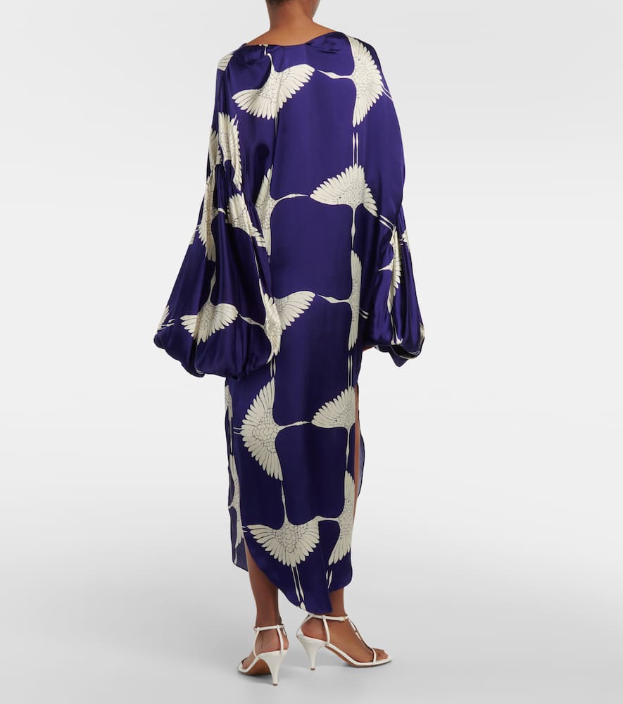 Zelma printed maxi dress
