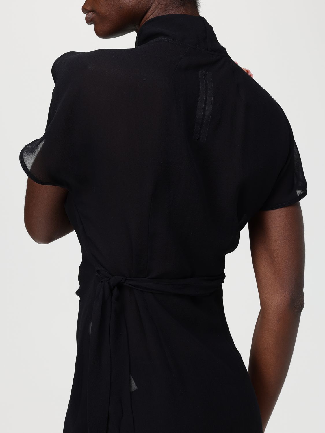 Top Woman color Black