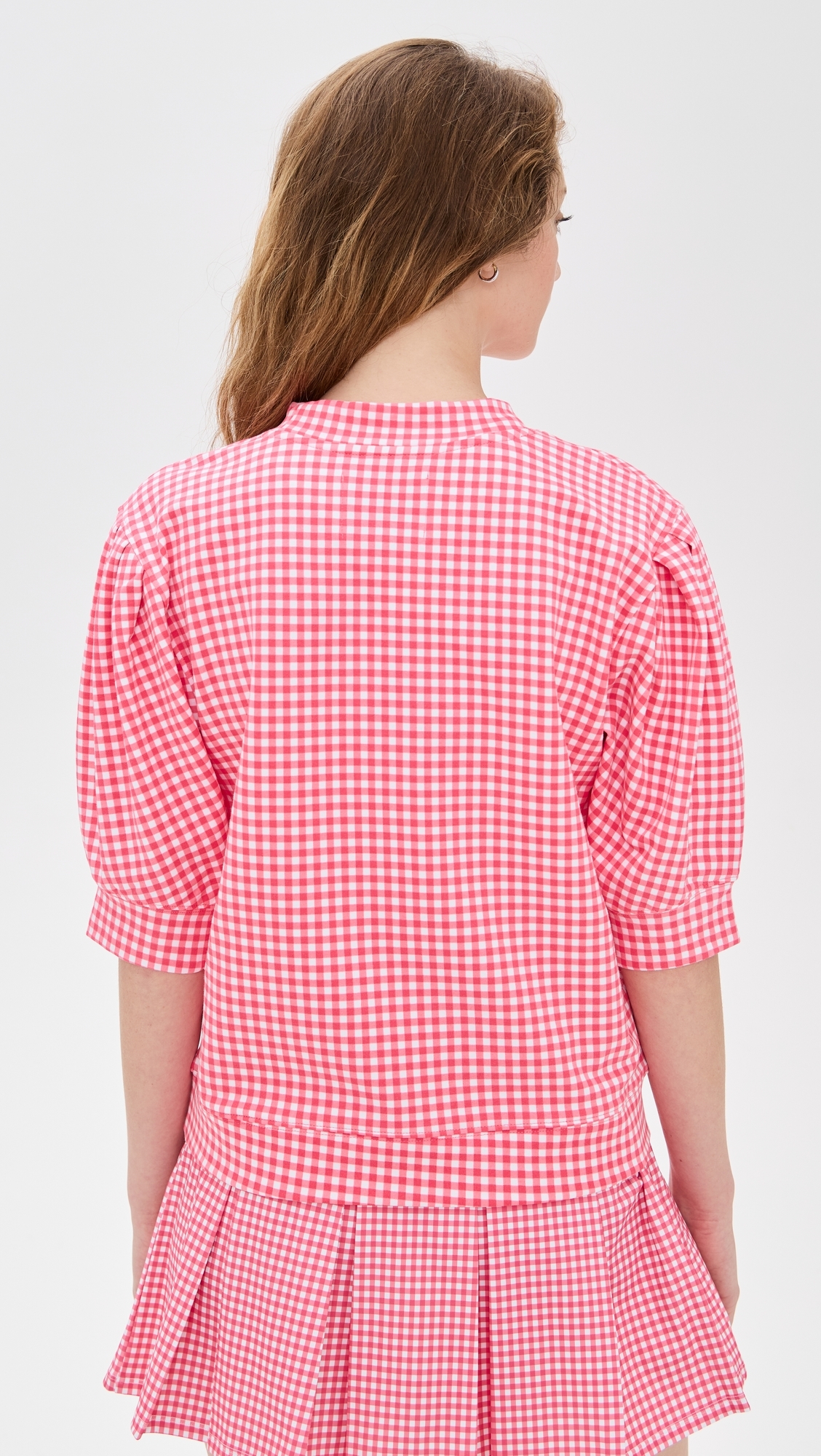 Addison Bay 여성 Lightweight Cedar Pullover Guava Gingham