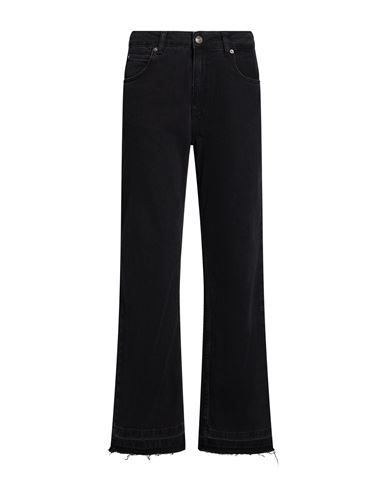 Woman Jeans Black Size 10 Cotton