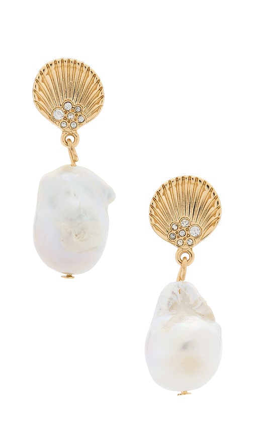 Lovers and Friends OHRRING MAE in Metallic Gold