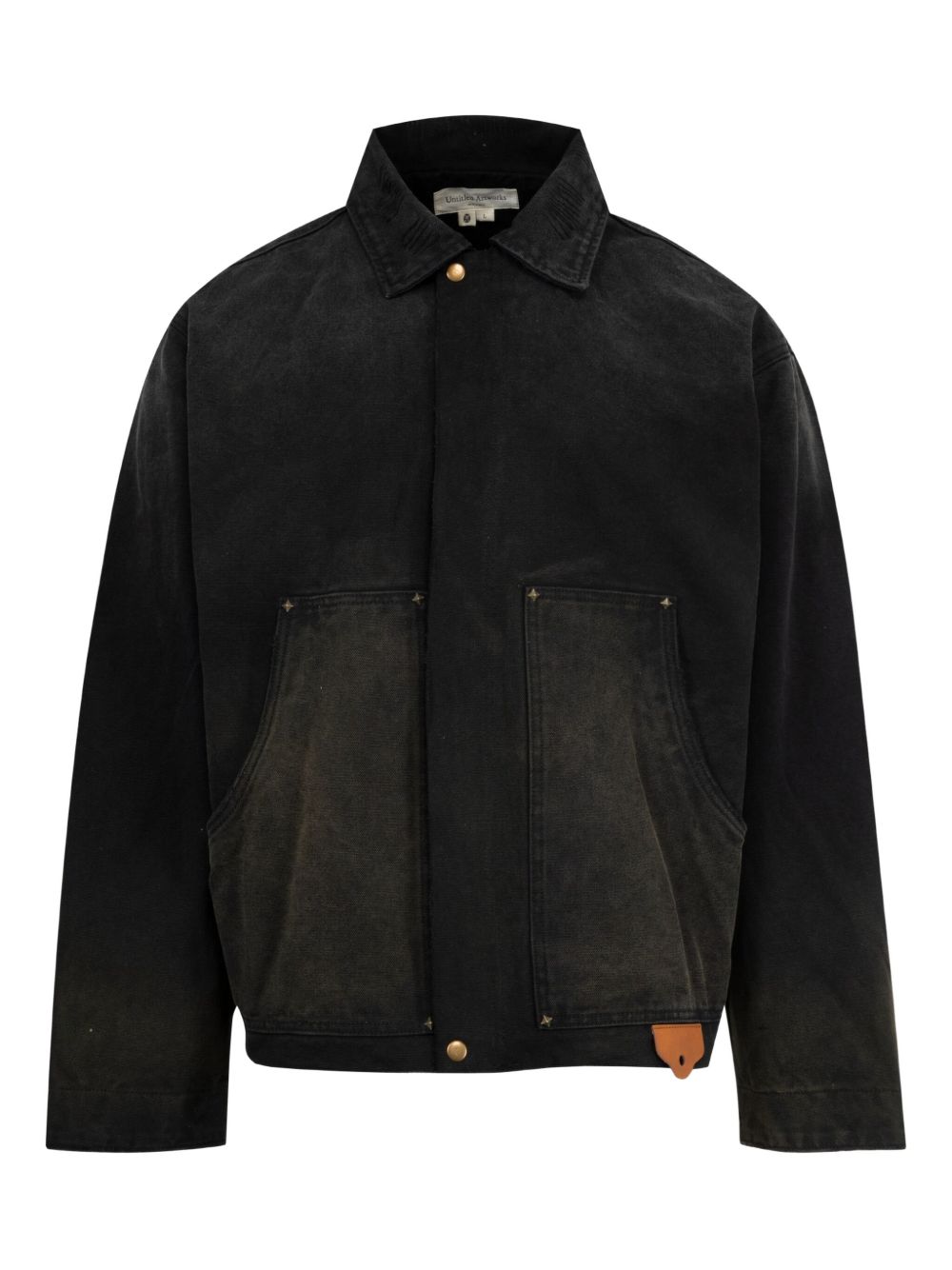 Denim workwear jacket - Black
