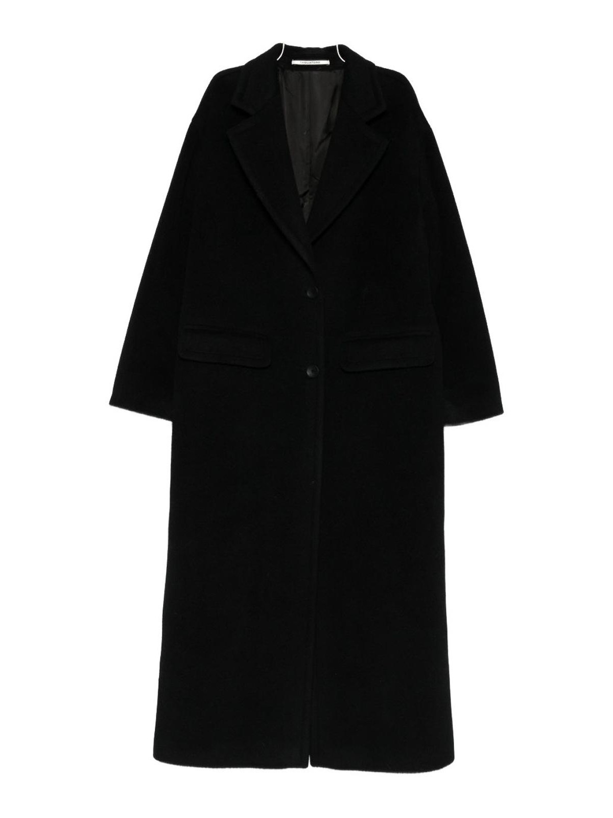 Wool Single-Breasted Coat
