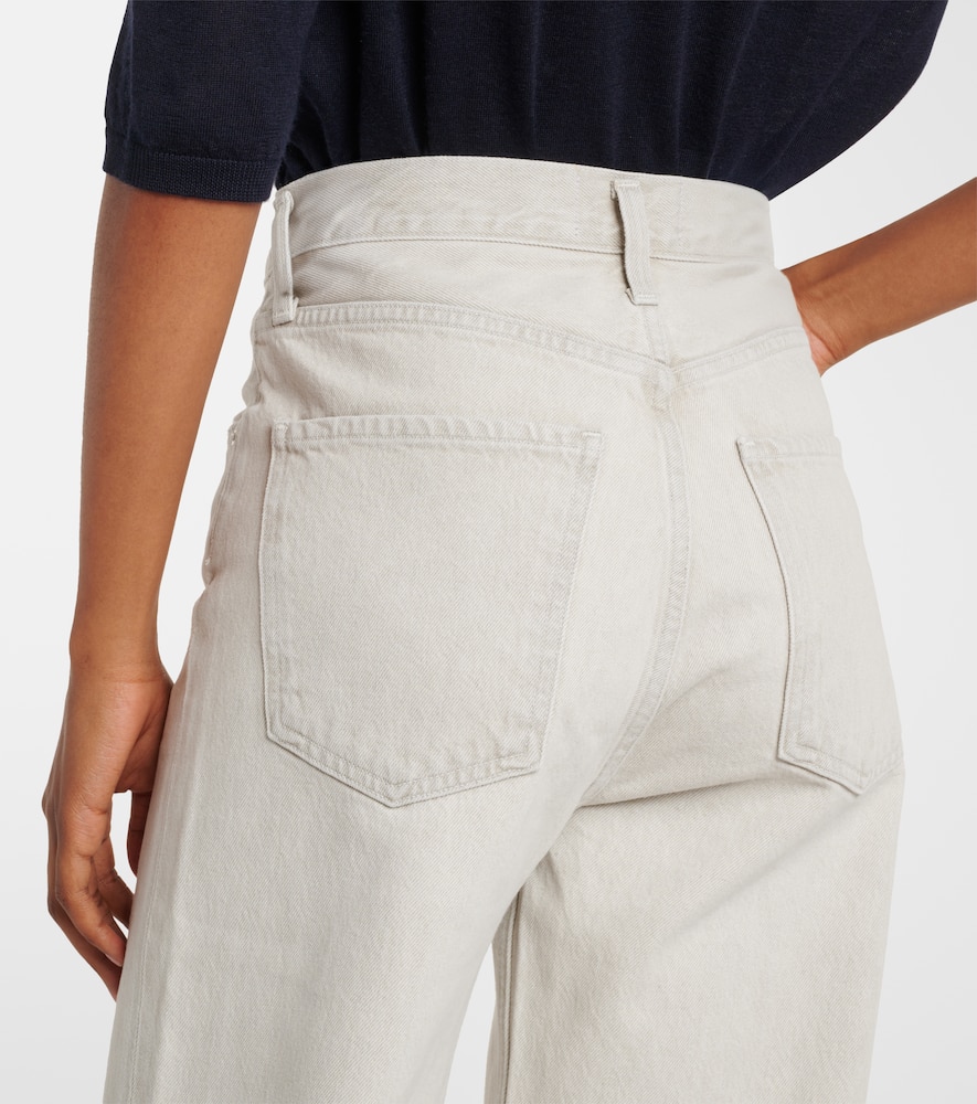 Ren high-rise wide-leg jeans