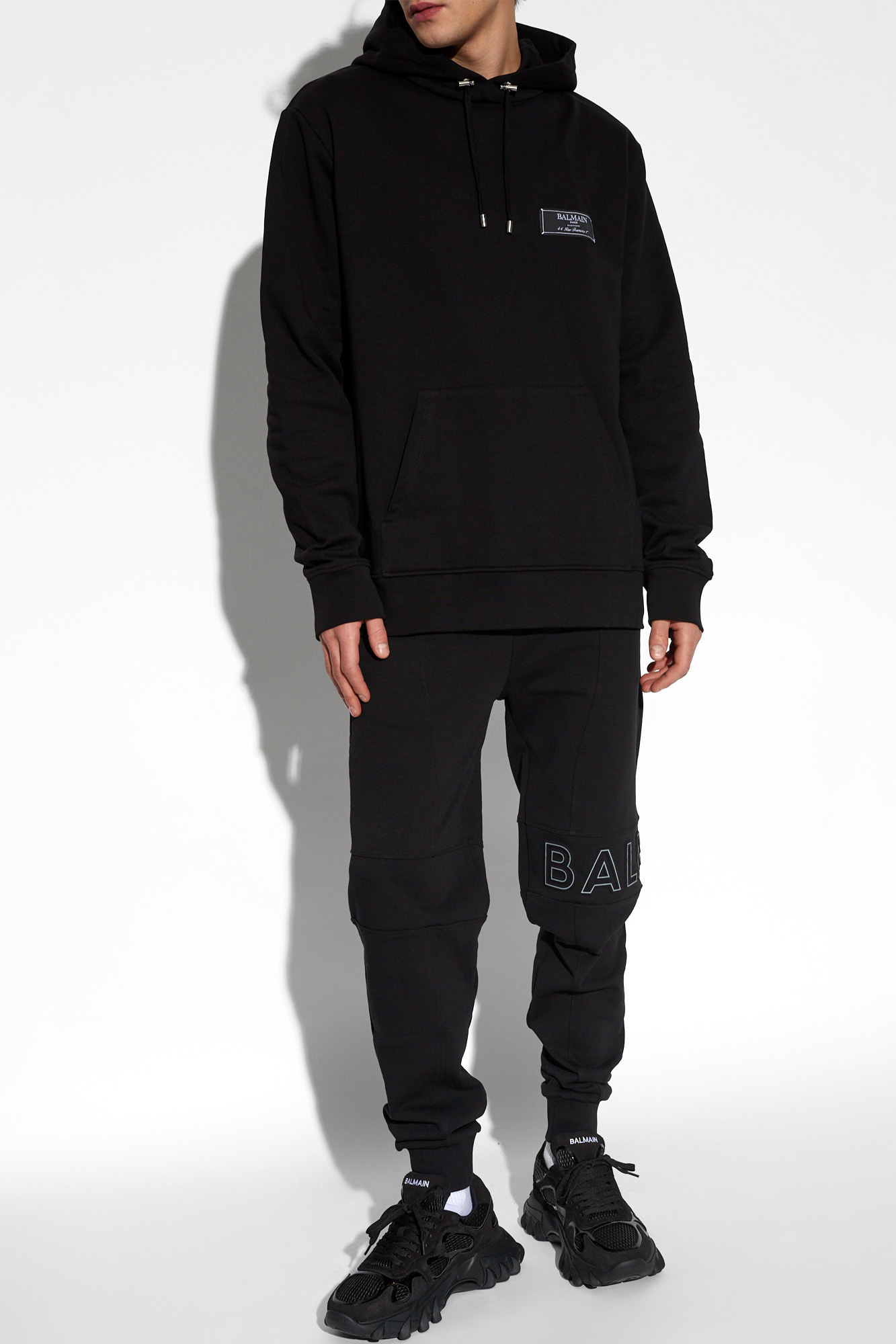 Oversize Hoodie, Men's, Black