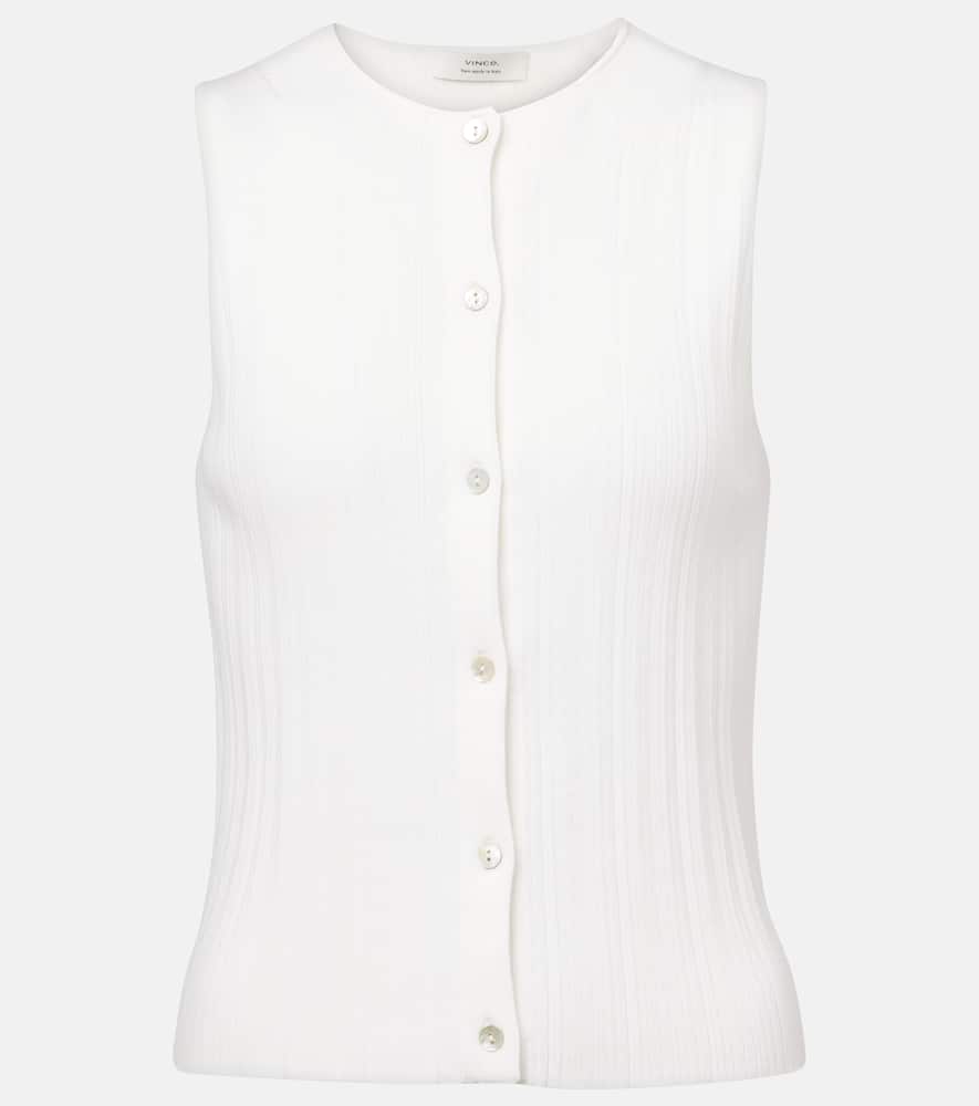 Ribbed cotton top