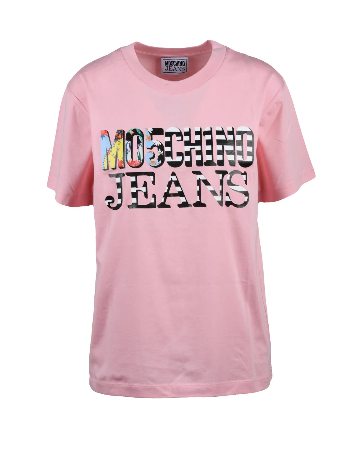Pink Women Cotton T-shirt