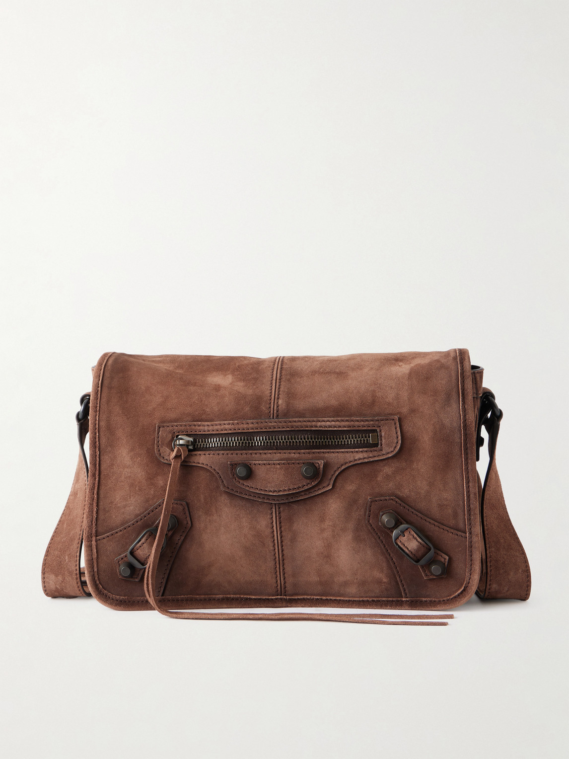 Le City Flap Messenger Leather Bag
