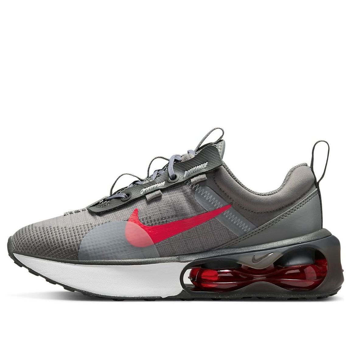 (GS) Air Max 2021 'Flat Pewter Siren Red'