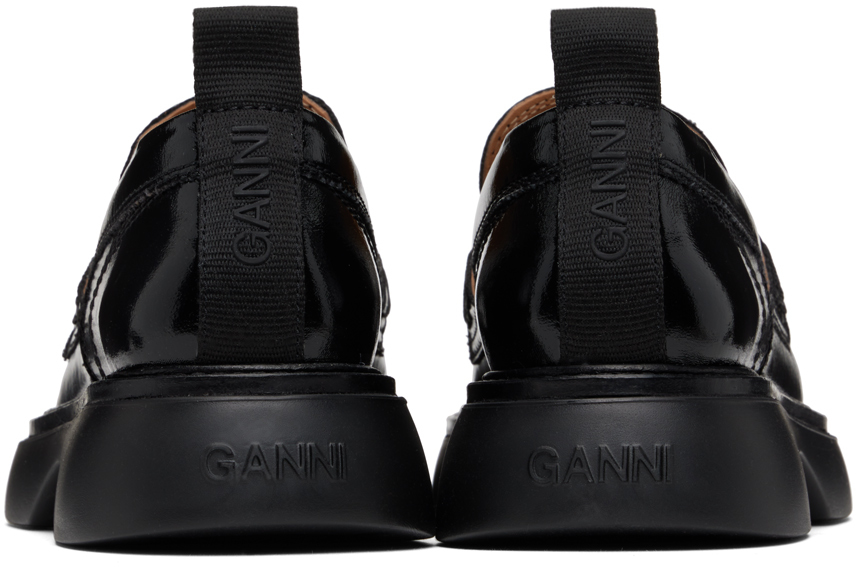 GANNI Black Everyday Loafers