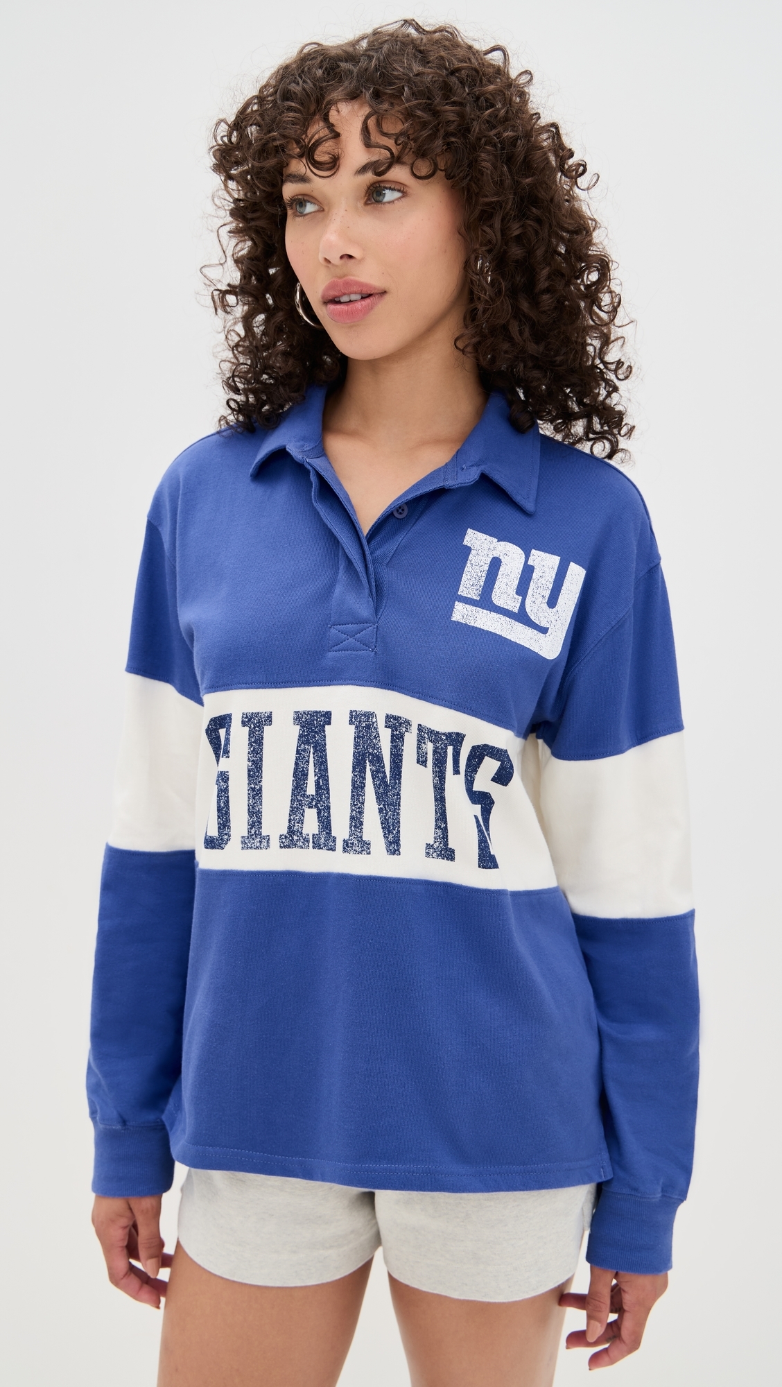 Giants Rugby Sweatshirt Liberty/White