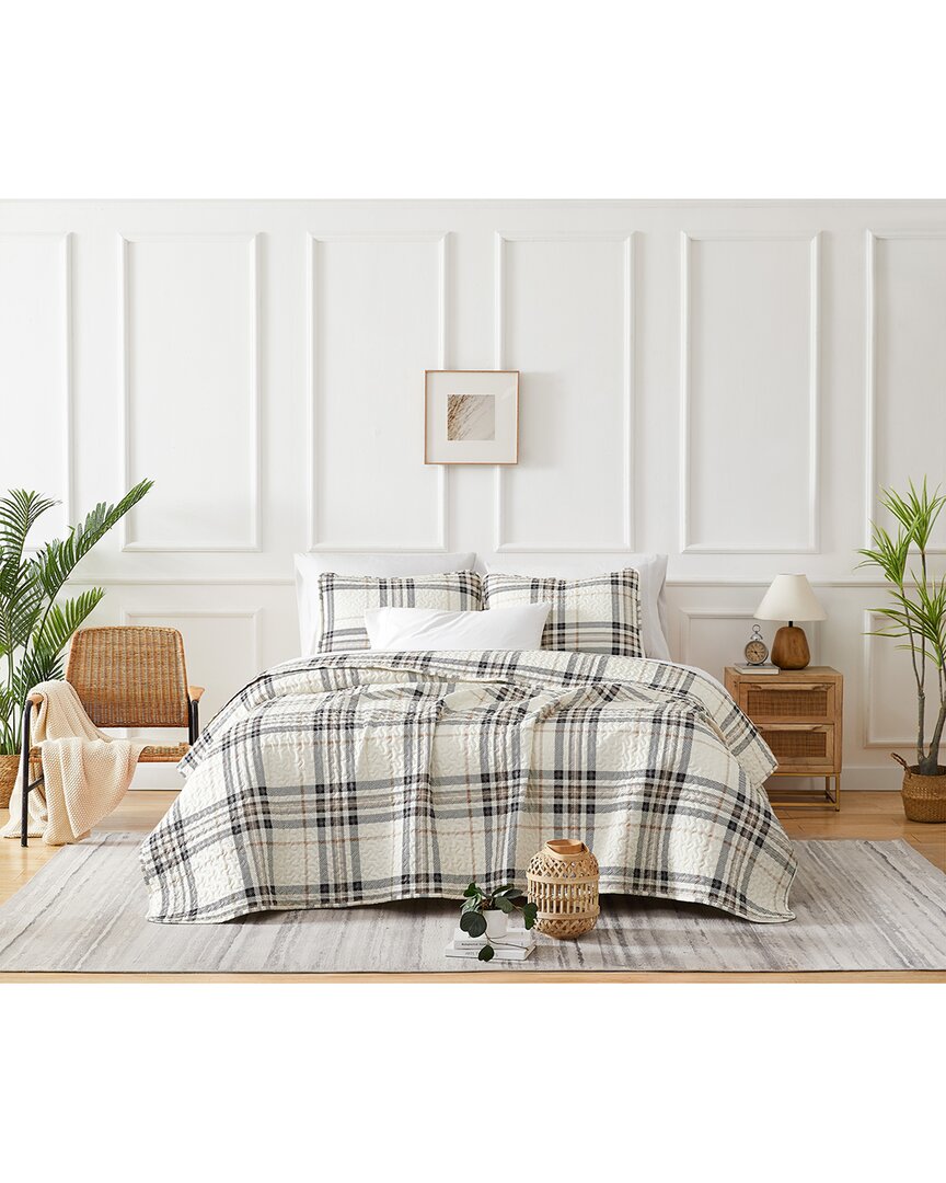 Vilano Plaid Quilt Set