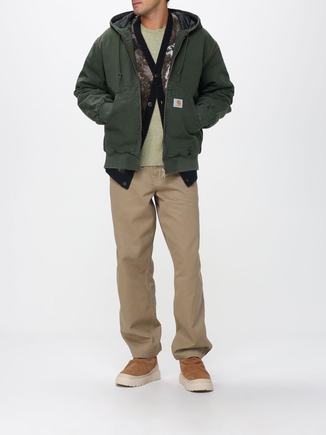 Sweater Men color Green