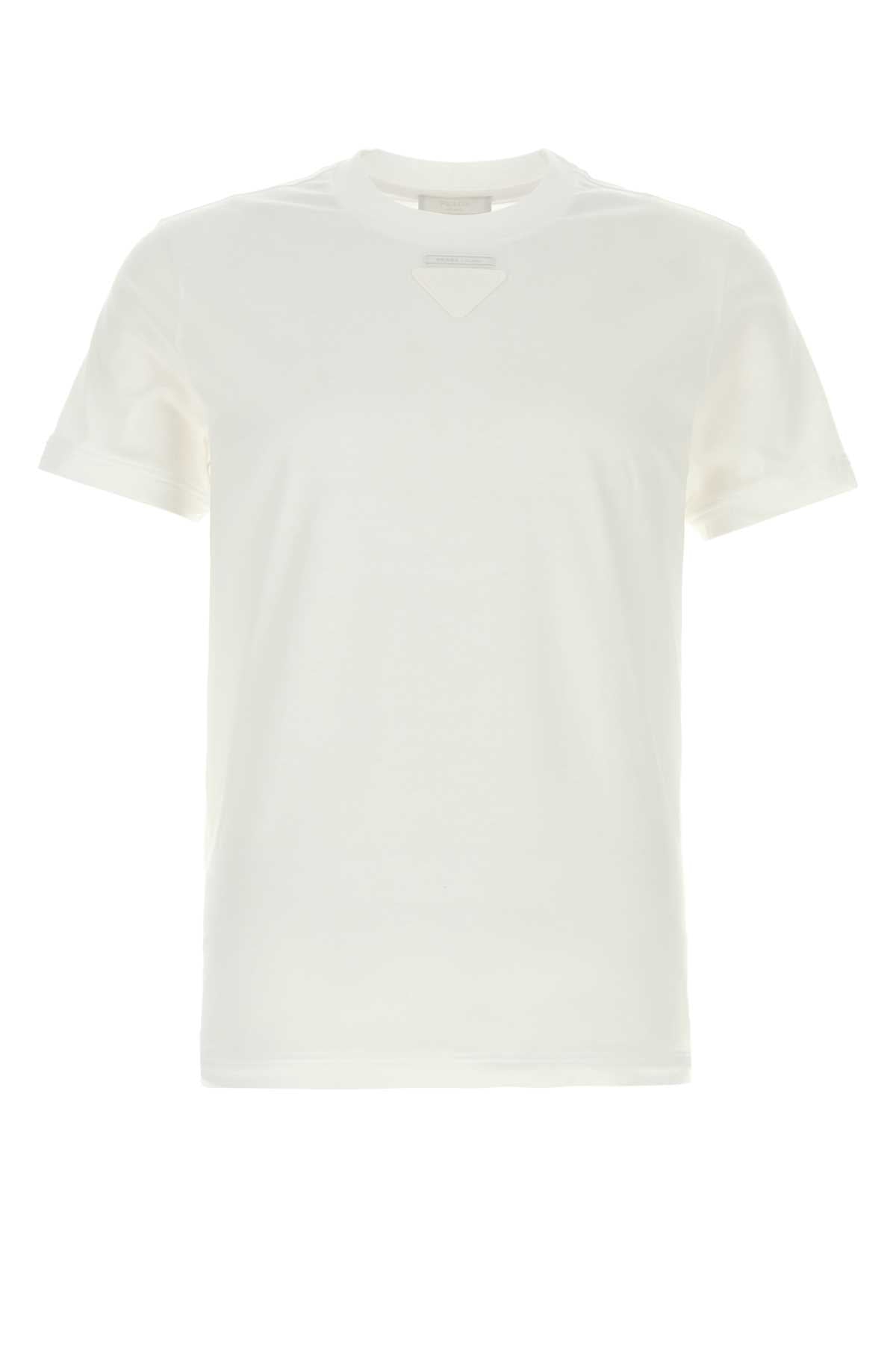 Cotton Jersey T-Shirt — White