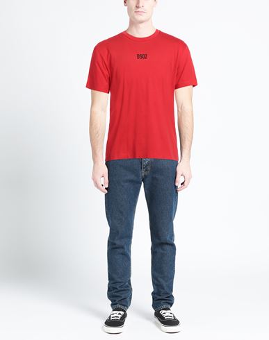 Man T-shirt Red