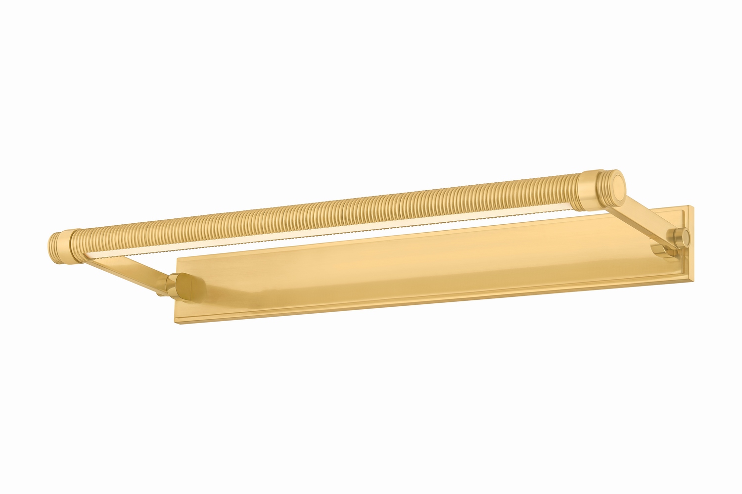 Aged Brass LED Picture Light from the Duell Collection