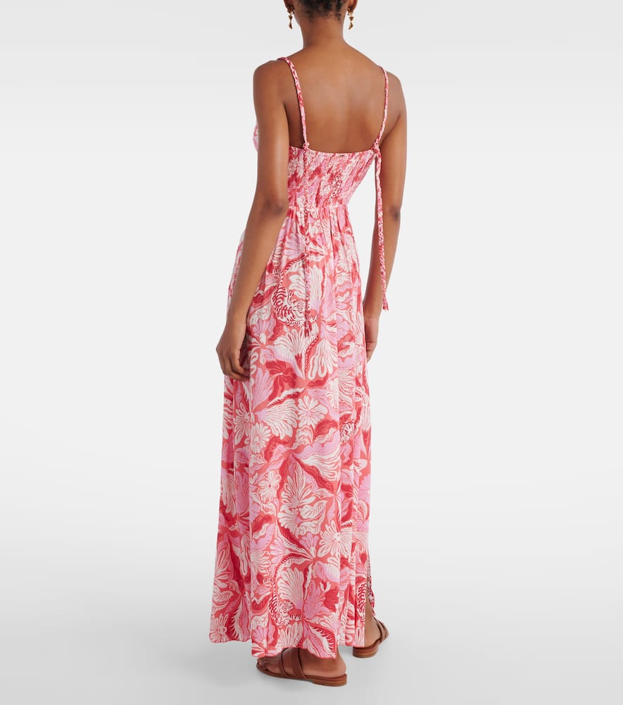 Cara floral maxi dress