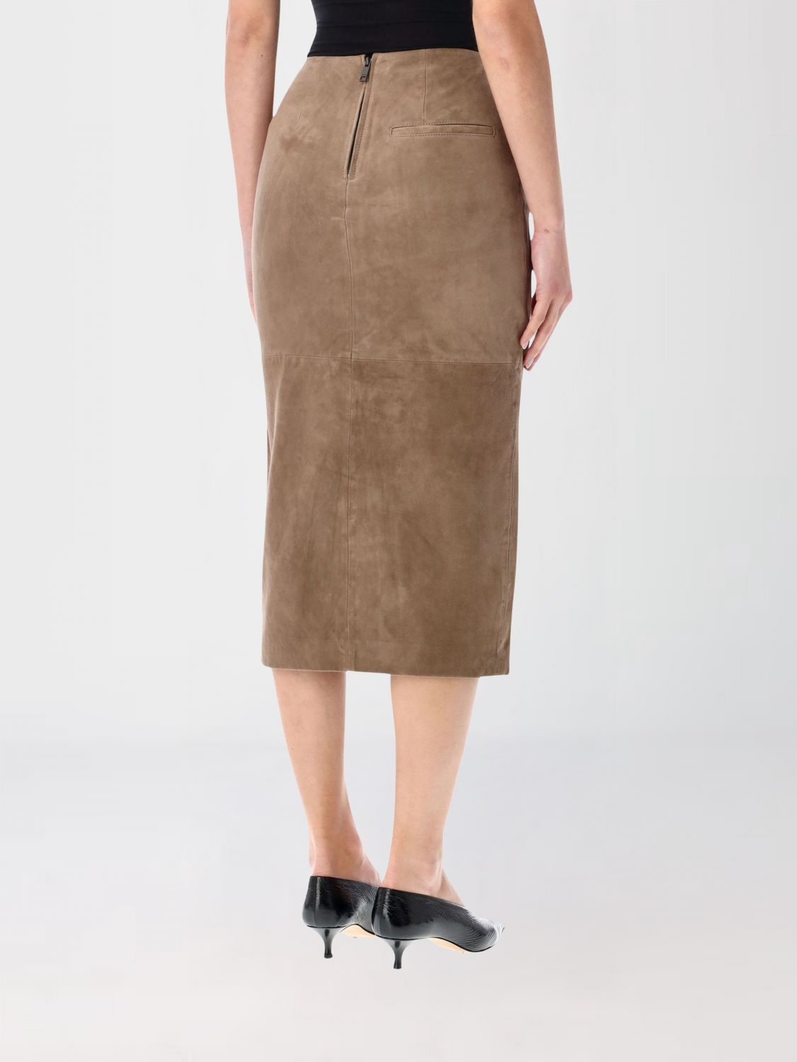 Skirt Woman color Beige