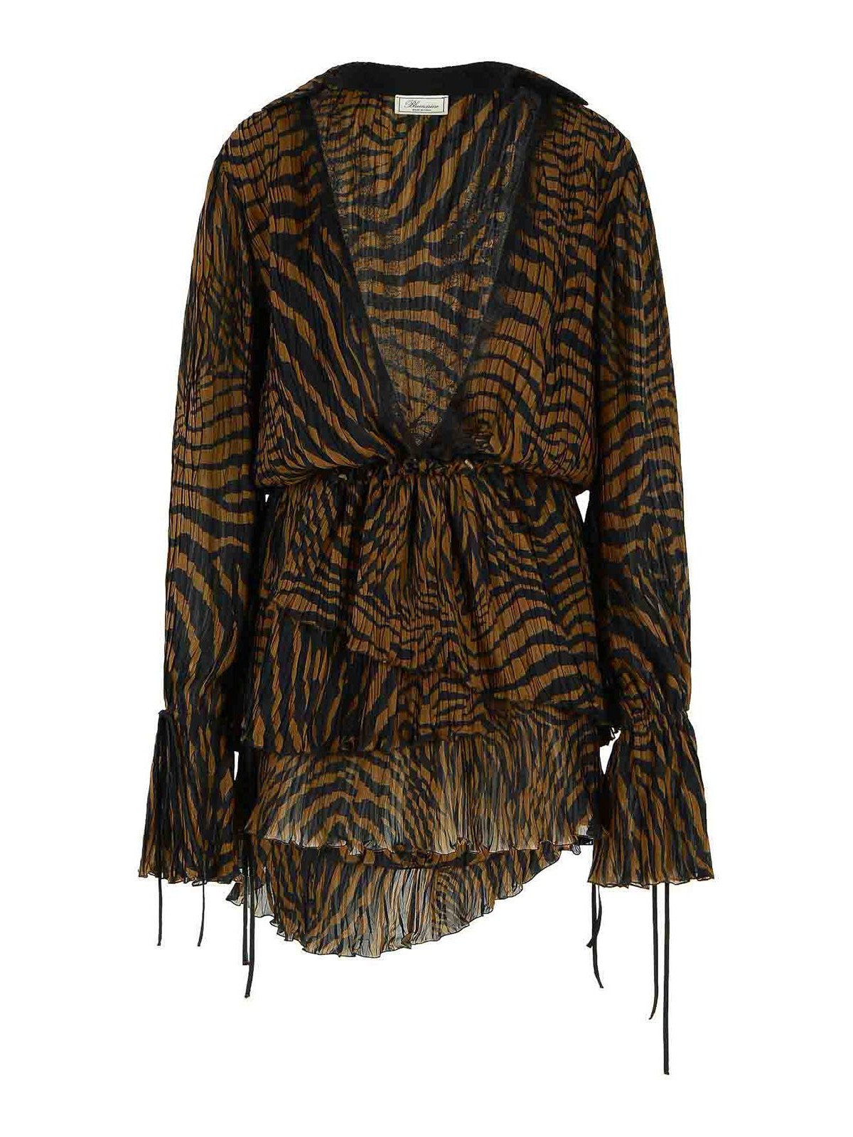 Brown Viscose Dress