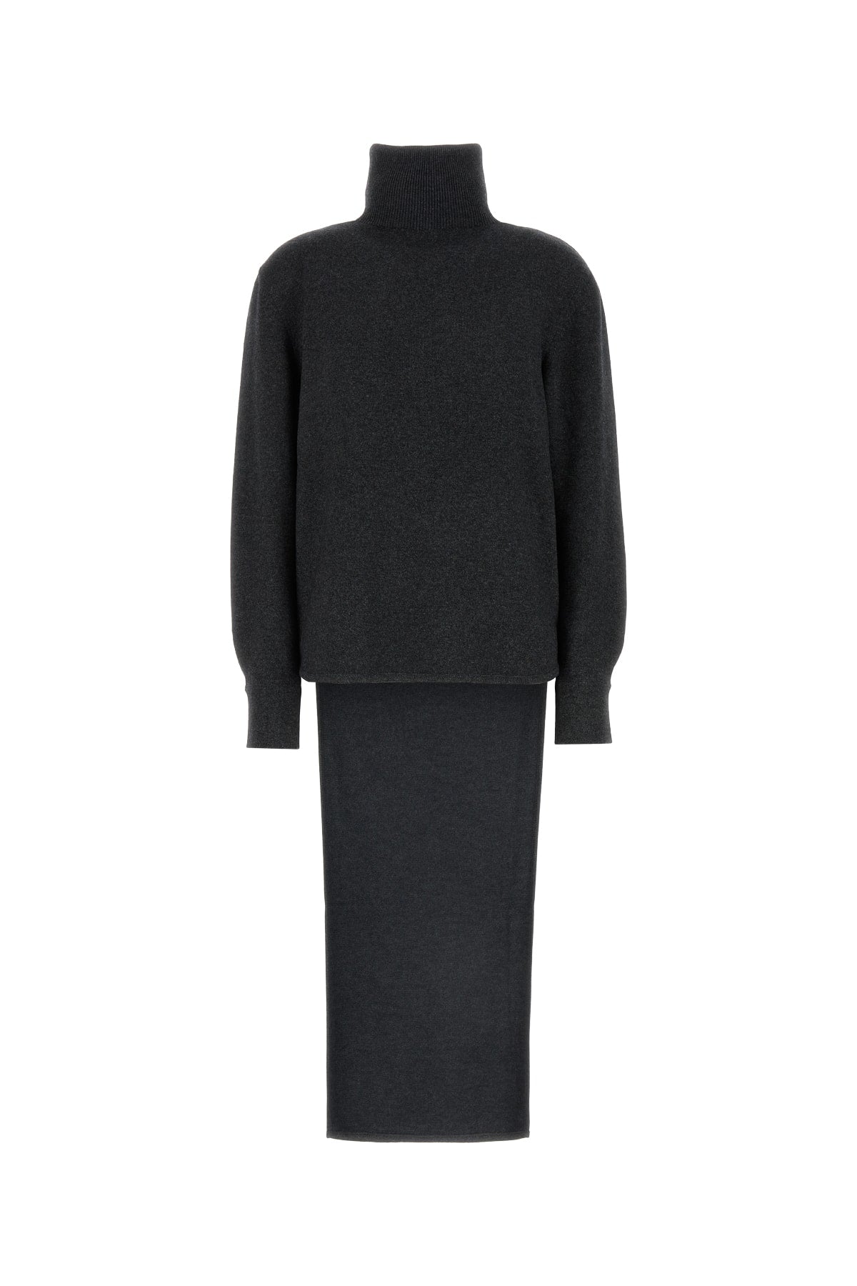 Lambwool Blend Sweater — Gray