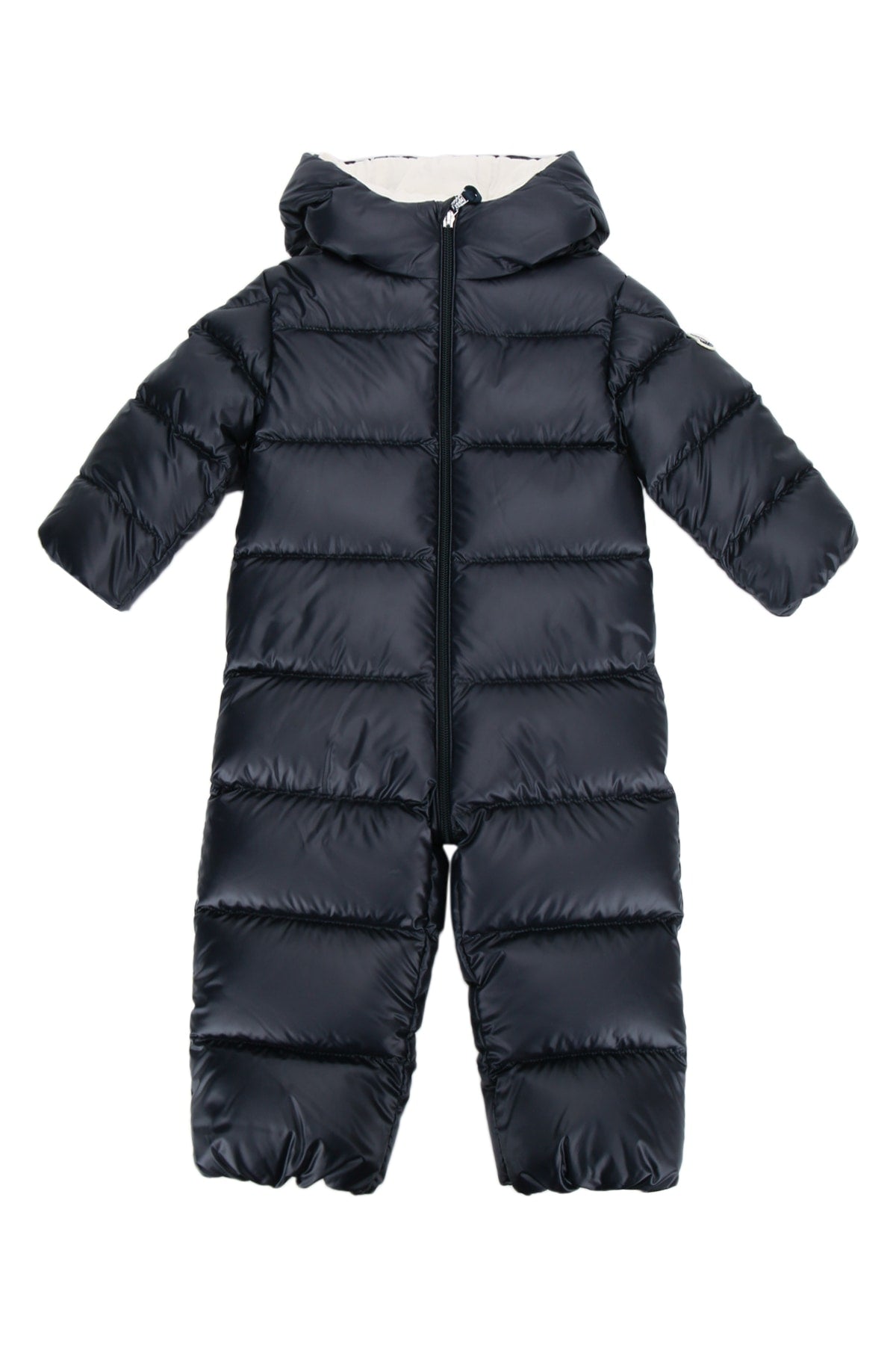 Padded Down Jacket — Navy