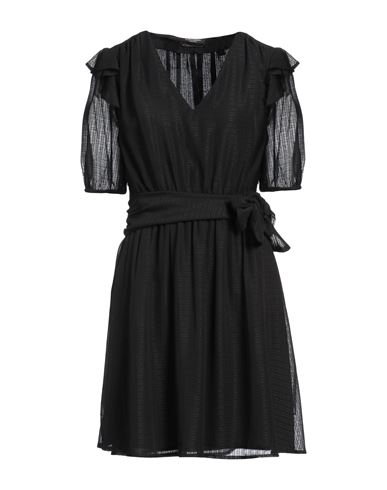 Maison Scotch Woman Mini dress Black Size 0 Polyester