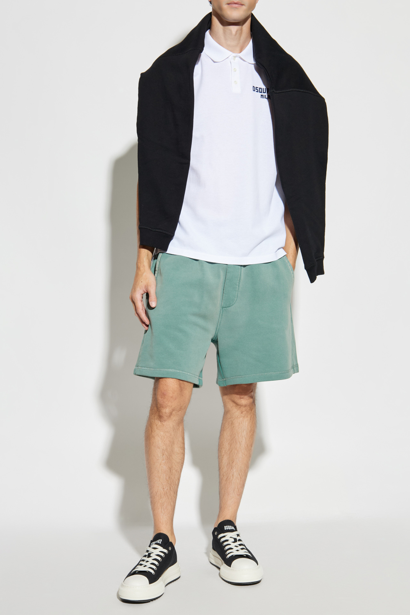 Sweat Shorts, Men's, Green