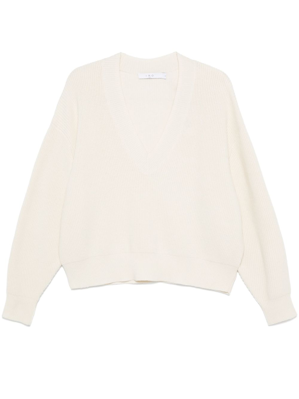 V-neck sweater - Neutrals
