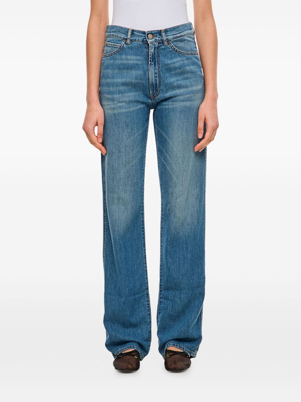 3x1 straight-leg jeans - BLUE