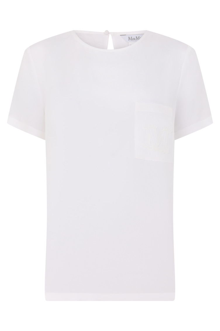 White Round Neck T-Shirt
