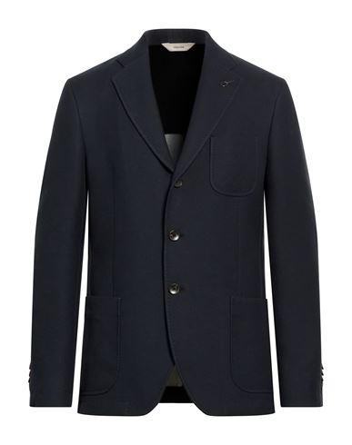 Man Blazer Midnight blue Size 40 Cotton