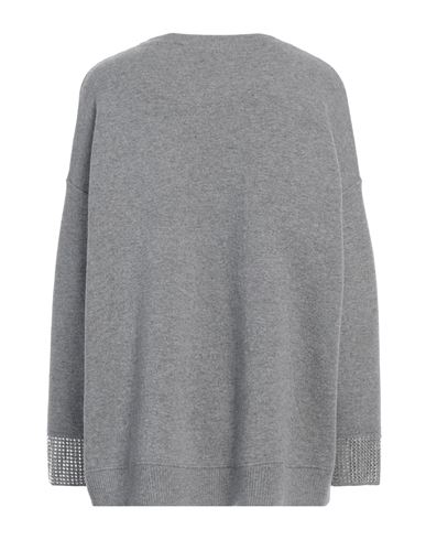 Woman Sweater Grey Size L Wool, Viscose, Polyester, Polyamide, Elastane