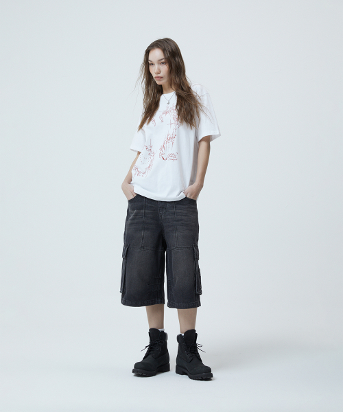 HEART TATTOO TEE WHITE