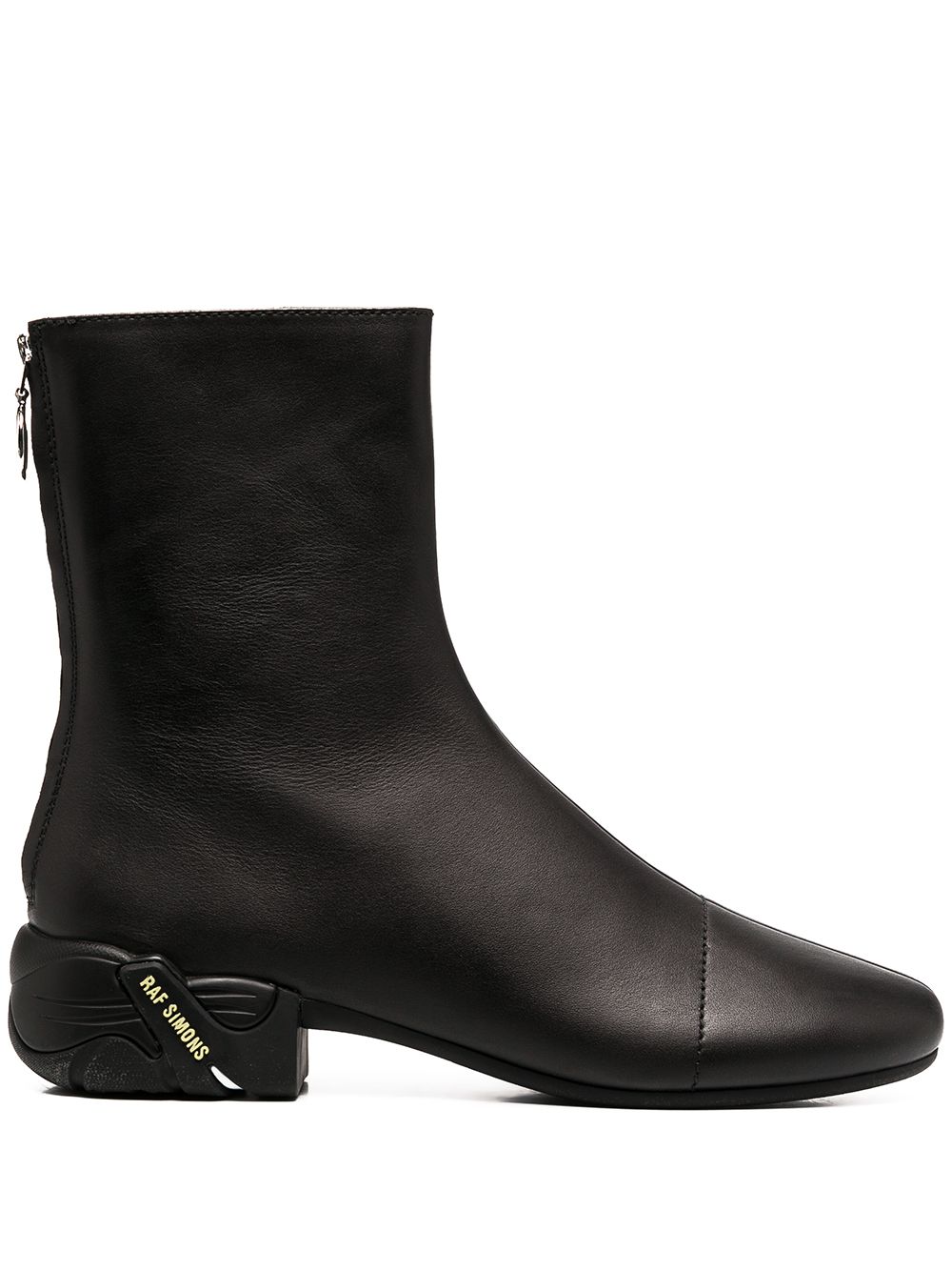 Runner zip-up ankle boots - Black