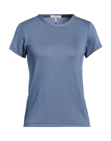 Woman Sweater Slate blue Size XS Cotton, Polyester, Elastane