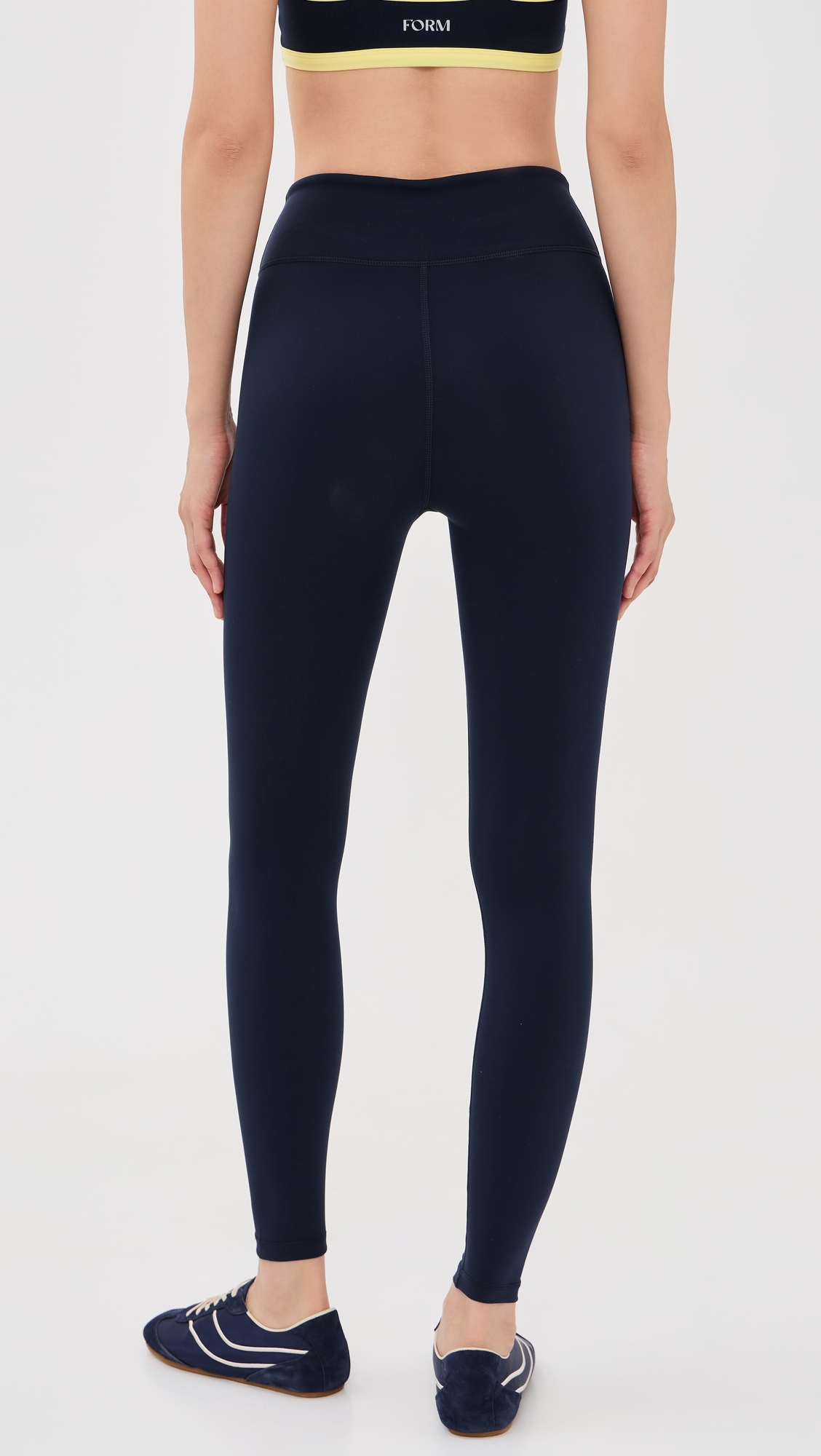 Drawstring Leggings Navy