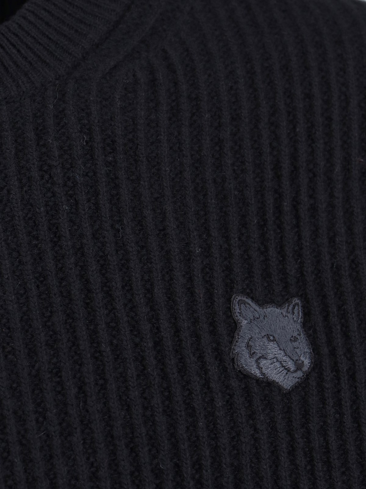 Merino Wool Logo Sweater