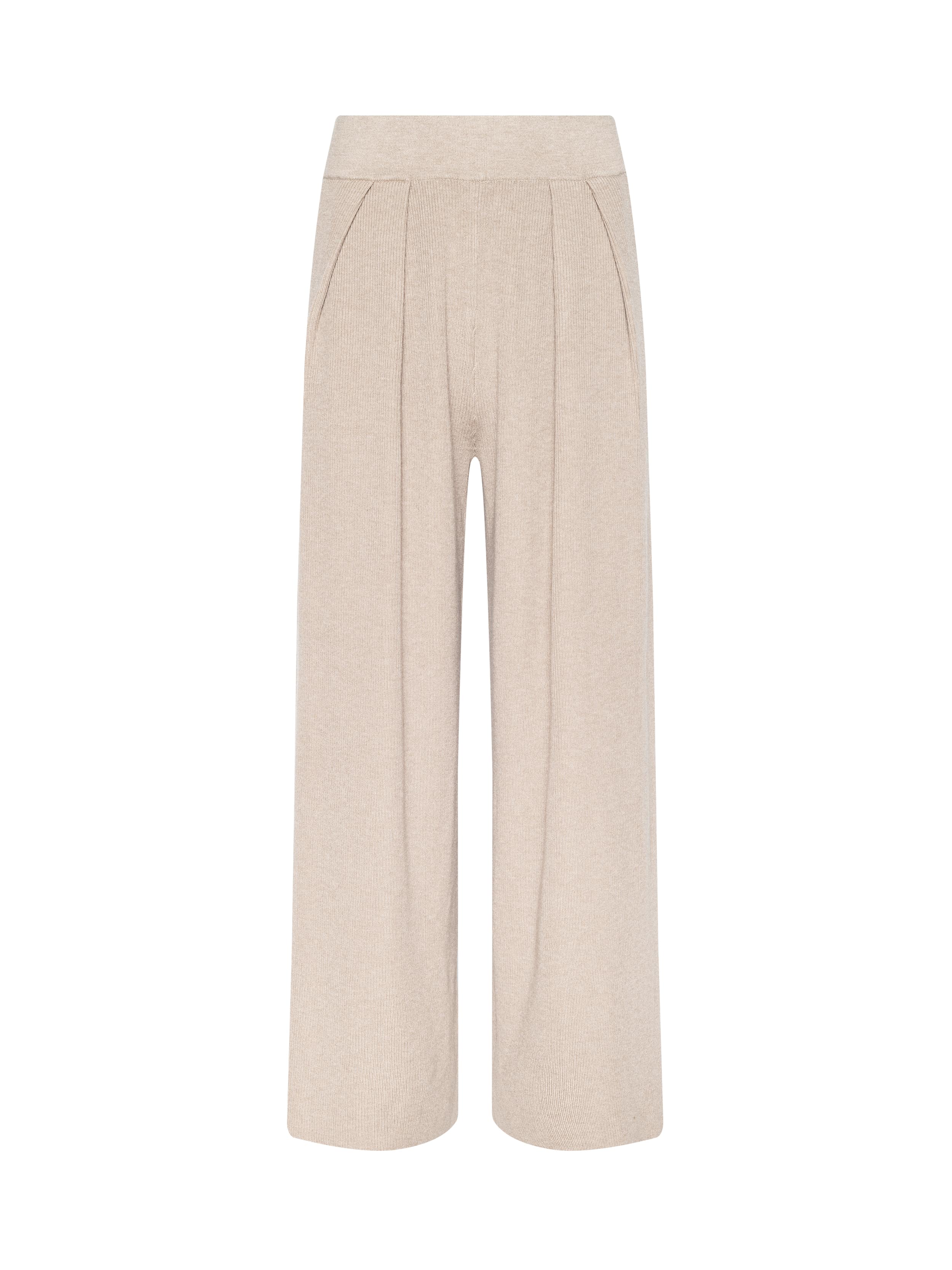 Milly Knit Pants In Cappuccino