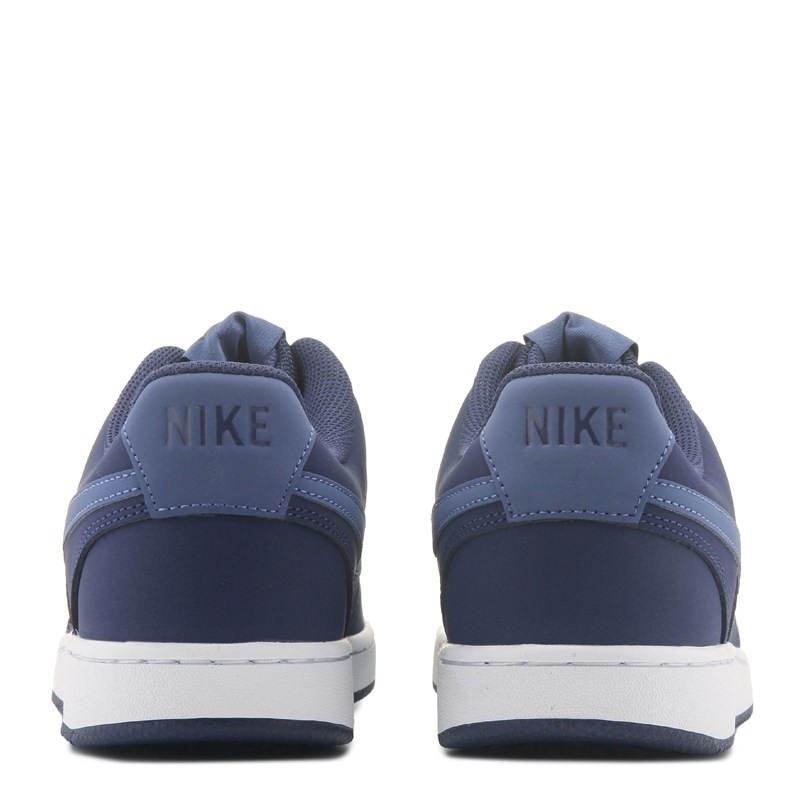 Men's Court Vision Low Sneakers (Navy Nubuck)