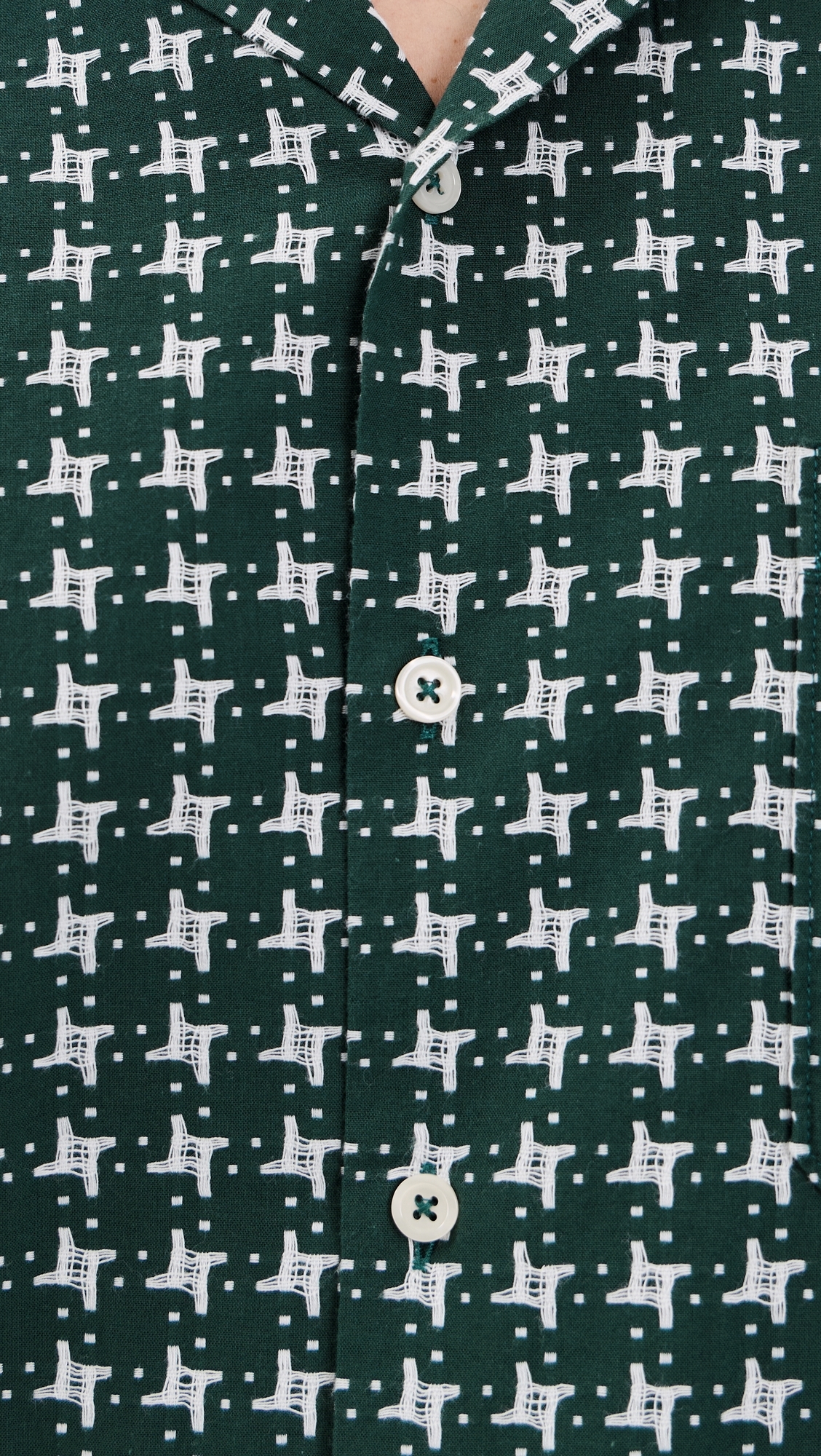 Road Shirt Green/White